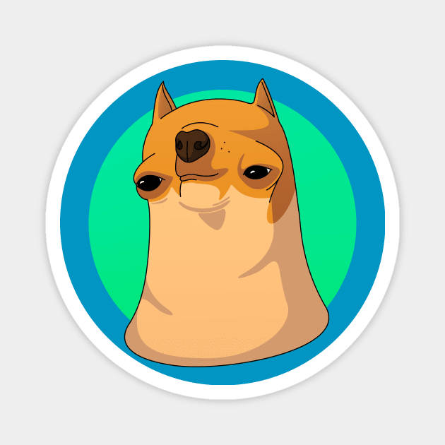 Derpy Chihuahua Magnet by BoombasticArt